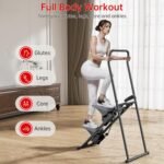 Stair Stepper Machine for Home with Device Holder & Silicone Floor Mat, Extra-Long Non-Slip Pedals Vertical Climber Exercise Machine - Image 3
