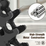 Dumbbell Rack 4-Tier Weight Stand Home Gym Dumbbell Storage Weight Tree Holder (No Dumbbells Rack Only) - Image 4