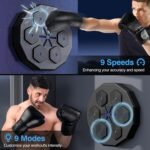 2025 New Music Boxing Machine with Two Pairs of Gloves Upgraded 2.0 Smart Bluetooth Music Boxing Parent-Child Games Wall-Mounted Exercise Equipment for Home - Image 4
