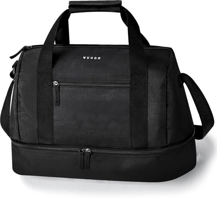 Travel Duffel Bag - Weekender, Overnight Gym Carry On with Shoes Compartment，35L Carry On Duffle Bag for Travel, Sports, Fitness & Workout - Image 2