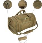 Gym Duffel Bag for Men Sports Duffel Bag with Shoe Compartment (GREEN-Model A) - Image 6