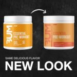 RAW Nutrition - Essential Pre - Chris Bumstead Pre Workout Formula, Sports Nutrition Pre-Workout Powders | Men & Womens Drink, Energy Powder for Working Out (Peach Mango) - Image 3
