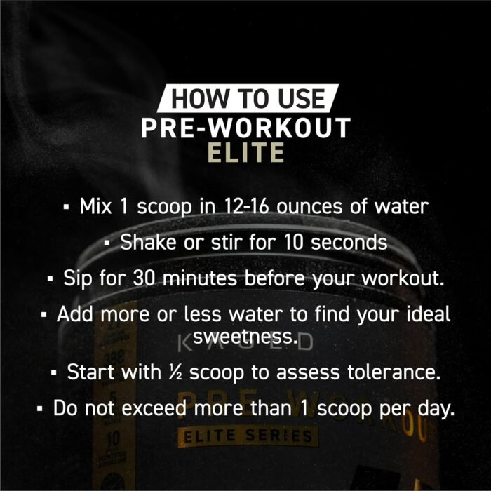 Kaged Pre Workout Powder Pre-Workout Elite for Men & Women, High Stimulant for Energy, Focus, Pumps, L-Citrulline, Beta Alanine, Creatine & 388mg of Organic Caffeine, Strawberry Lemonade - Image 7