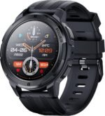 Gravity C25 1.43" AMOLED Smartwatch with Always-On Display, Bluetooth Call, AI Voice, 100+ Sports Modes, Heart Rate & Sleep Monitor, 1 ATM Waterproof, Fitness Tracker for iOS & Android (Gray) - Image 2