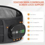 Heated Back Massager with 3 Heating & 3 Vibration Modes, Cordless Heating Pad for Back, Heated Back Brace Gifts for Family Men Women - Image 6