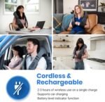 Etekcity FSA HSA Eligible Cordless Neck Massager with Heat for Pain Relief Deep Tissue, FSA Wearables, Rechargeable Shiatsu Back Shoulder Massage Tool, Best Gift for Mother, Father, Women, Men - Image 5