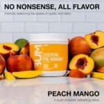 RAW Nutrition - Essential Pre - Chris Bumstead Pre Workout Formula, Sports Nutrition Pre-Workout Powders | Men & Womens Drink, Energy Powder for Working Out (Peach Mango) - Image 5