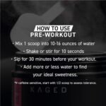 Kaged Original Pre-Workout Powder, Fruit Punch, Pre Formulated with Creatine, Beta Alanine, Pure Caffeine, 20 Servings - Image 9