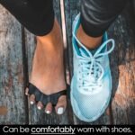 VYCE PrimalStep Toe Separators - Doctor Recommended - Correct Foot and Bunion Pain, Plantar Fasciitis - Toe Straightener to Improve Functional Athletic Mobility - Stretches to Fit (S/M) - Image 4