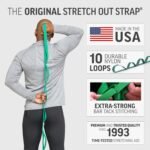 OPTP The Original Stretch Out Strap with Exercise Book, for Flexibility and Mobility Exercises. Stretch Out Straps for Physical Therapy, Yoga Stretching Strap and Knee Therapy Strap. Made in the USA - Image 5