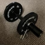 Olympic Dumbbell Handles – Pair of 16" Loadable Dumbbell Bars for 2" Olympic Weight Plates (150LBS Weight Capacity), Ideal for Home Gym Strength Training – Includes 2 Pairs of Spring Collars - Image 6