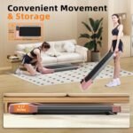 Walking Pad Treadmill, Smart Walking Pads, 2.5HP Under Desk Treadmill for Home Office Use, Remote Control & App-Enabled, No Assembly Required - Image 4