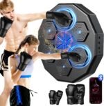 2025 New Music Boxing Machine with Two Pairs of Gloves Upgraded 2.0 Smart Bluetooth Music Boxing Parent-Child Games Wall-Mounted Exercise Equipment for Home - Image 2