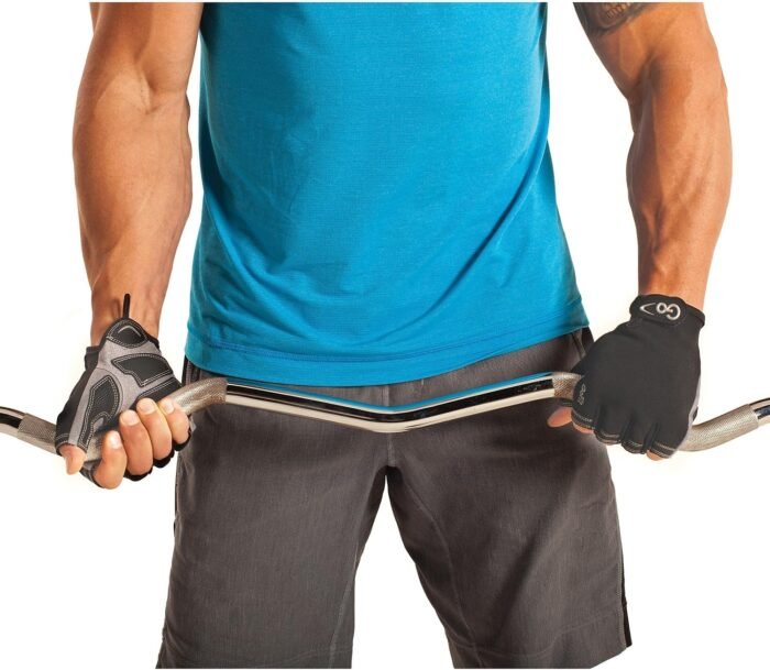 GoFit Xtrainer Men's Black Cross-Training Gloves, XL (GF-CT-XLG) - Image 4