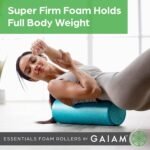 Gaiam Essentials Foam Roller, High Density Firm Deep Tissue Muscle Massager for Back Pain & Sore Muscles - Image 6