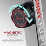 Sunny Health & Fitness Elliptical Trainer Machine w/Built-in Pulse Sensor, Low Impact Cardio Exerciser & Full-Body Cross Training for Home, Optional Free SunnyFit App Link & Electric w/300LB Load - Image 4