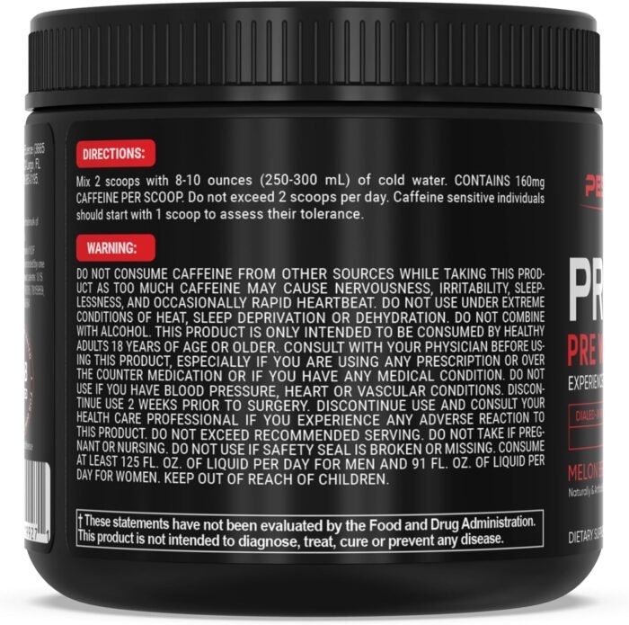 PEScience Prolific Pre Workout Powder for Men & Women with L Citrulline Nitric Oxide Booster, Energy Powder & Nootropic for Focus – Preworkout Without Beta Alanine – 40 Scoops, Melon Berry Twist - Image 7