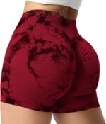 VOYJOY Women Workout Shorts 3.6" Scrunch Butt Lifting Gym Shorts Seamless Yoga Biker Shorts - Image 3