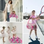 Duffle Bag for Girls Travel Duffle Carry On Tote Weekender Bag Large Capacity Overnight Bag With Shoe Compartment Gym Tote with Dry and Wet Separation - Image 7