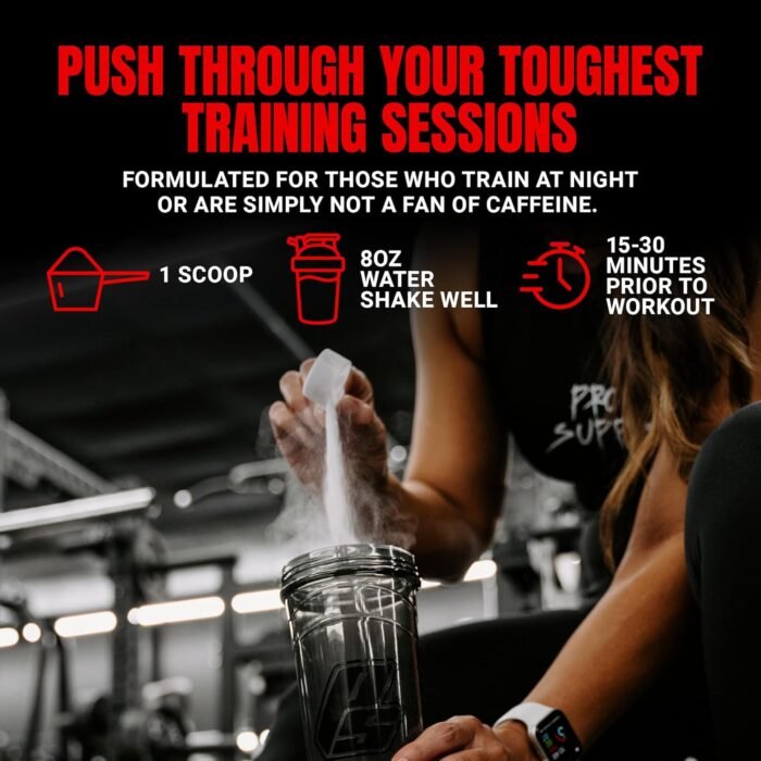 PROSUPPS Dr. Jekyll Signature Pre Workout Powder with Creatine - Stim-Free Preworkout Supports Focus & Endurance - Caffeine-Free Gym & Fitness Supplements (Blueberry Lemonade, 30 Servings) - Image 5