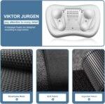 VIKTOR JURGEN Back Massager, Neck Massager with Heat, Massage Pillow Gifts for Men & Women, Electric Shiatsu Back Massager, Deep Kneading Shoulder Massager for Full Body Muscle,Massage at Home, Car - Image 10