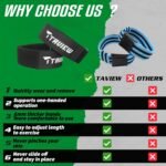 Occlusion Bands for Women Glutes & Hip Building, Blood Flow Restriction Bands BFR Bundle Booty Bands, Best Fabric Resistance Bands for Exercising Your Butt, Squat, Thigh, Fitness - Image 5