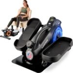 Lifepro Under Desk Elliptical Exercise Machine – Mini Bike Elliptical for Low Impact Leg & Arm Movement – Quiet Magnetic Resistance, LCD Display – Compact Seated Workout for Seniors - Image 2