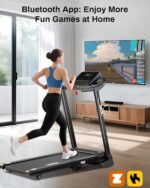 Incline Treadmill, Treadmill with 15% Auto Incline, 3.0HP, 300 lbs Capacity, Bluetooth APP, Shock Absorbing Design for Home Use - Image 8