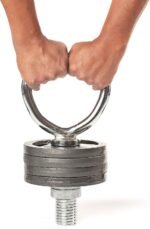 NewMe Fitness Adjustable Kettlebell Handle for Strength Training Kettlebells for Weight Plates - Home or Gym Workout- Ergonomic Design for a Comfortable, Non-Slip Grip - Image 5