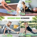 Yoga Blocks with Silicone Protective Cover, Premium EVA Foam Yoga Block for Yoga, Pilates, Meditation & Stretching, Non-Slip Lightweight Durable Bricks for Improving Poses & Balance - Image 8