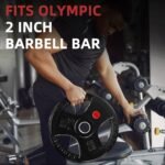 Cast Iron 2-Inch Olympic Plate Weight Plate for Strength Training and Weightlifting, Multiple Sizes - Image 5