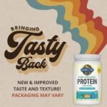 Garden of Life Organic Vegan Protein Powder, Plant Based & BCAAs, Organic Protein Powder with Probiotics & Enzymes, Non-GMO, Gluten-Free Lactose Free 1.2 LB - Image 3
