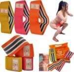 Fabric Resistance Bands for Working Out - Unbreakable Booty Bands Set - Exercise Bands for Resistance, Yoga, Pilates, Rehab and Home Workouts - Leg Workout for Women and Men - Image 2