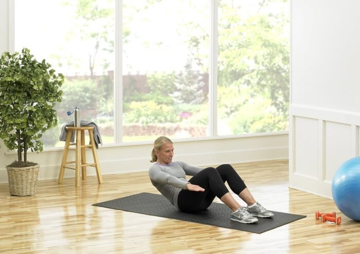 SuperMats Made in U.S.A. for Indoor Cycles Recumbent Bikes Upright Exercise Bikes and Steppers - Image 5