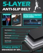 COZYINN 3-in-1 Walking Pad Treadmill with 10% Fat Burning Incline with Transport wheels, Voice Control & 3.0HP Motor | 4MPH /7.6 MPH, 265 lbs /340 lbs Capacity | Wide Anti-Slip Belt & Shock Absorption - Image 7