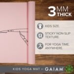 Gaiam Kids Yoga Mat Exercise Mat, Yoga for Kids with Fun Prints - Playtime for Babies, Active & Calm Toddlers and Young Children (60" L x 24" W x 3mm Thick) - Image 3