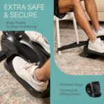 Lifepro Under Desk Elliptical Exercise Machine – Mini Bike Elliptical for Low Impact Leg & Arm Movement – Quiet Magnetic Resistance, LCD Display – Compact Seated Workout for Seniors - Image 8