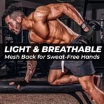 FIGHTSENSE Weight Lifting Gloves with Full Palm Protection, Workout Gloves for Men Women, Breathable Exercise Gym Gloves for Weightlifting, Fitness, Cycling, Pull ups, Deadlifting - Image 8