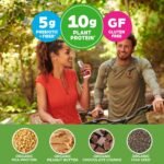 Orgain Organic Vegan Protein Bars, Peanut Butter Chocolate Chunk - 10g Plant Based Protein, Low Calorie Healthy Snacks, No Lactose or Soy Ingredients, Gluten Free, Non-GMO - 1.41 Oz (Pack of 12) - Image 4