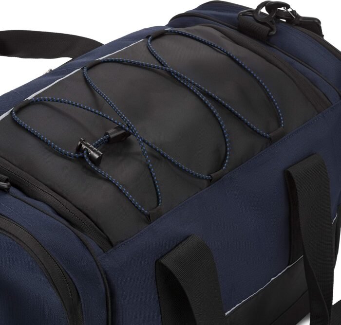 SwissGear Apex Duffle Bag for Travel and Gym with Bungee-Cord System - Image 7