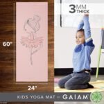 Gaiam Kids Yoga Mat Exercise Mat, Yoga for Kids with Fun Prints - Playtime for Babies, Active & Calm Toddlers and Young Children (60" L x 24" W x 3mm Thick) - Image 4