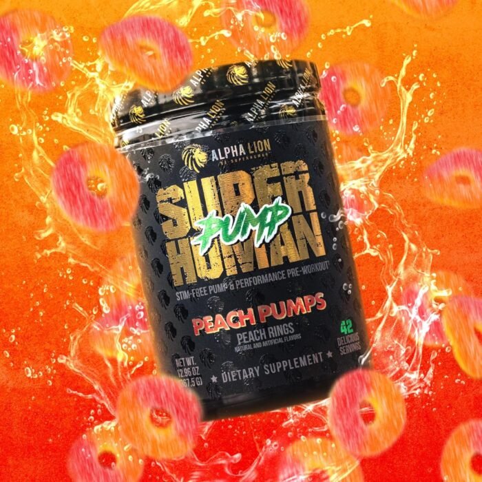 ALPHA LION Superhuman Pump Pre Workout Powder, Nootropic Caffeine & Stim Free Preworkout Supplement, Nitric Oxide Booster, Muscle Gainer, Energy & Focus (42 Servings, Peach Pumps Flavor) - Image 10