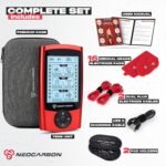 TENS Unit Muscle Stimulator, EMS Massager Machine for Shoulder, Neck, Sciatica and Back Pain Relief, Electronic Pulse Massage Physical Therapy, FSA/HSA Eligible, Red - Image 5