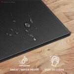 Bike Trainer Mat Compatible with Peloton Bike, for Treadmill & Row, THK 6mm, Under Mat Protect Hardwood Floor Carpet, Trainer Accessory for Indoor Stationary Exercise Bicycle - Image 6