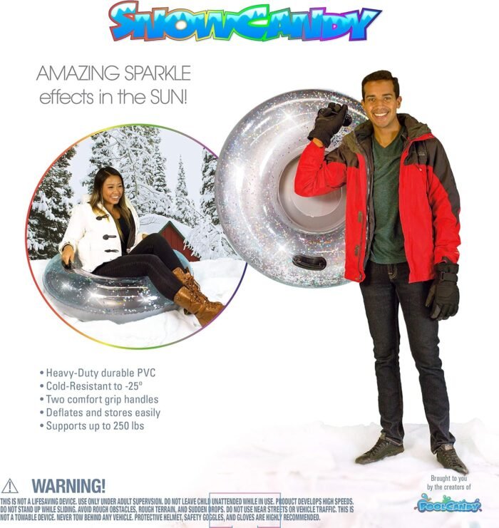 Inflatable Heavy Duty Snow Tubes. - Image 6