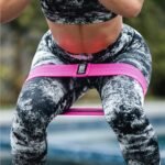 Sweet Sweat Hip Bands with 3 Levels of Resistance | Non-Slip Fabric Booty Bands for Squats & Lunges | Includes Free Mesh Carrying Bag - Image 5